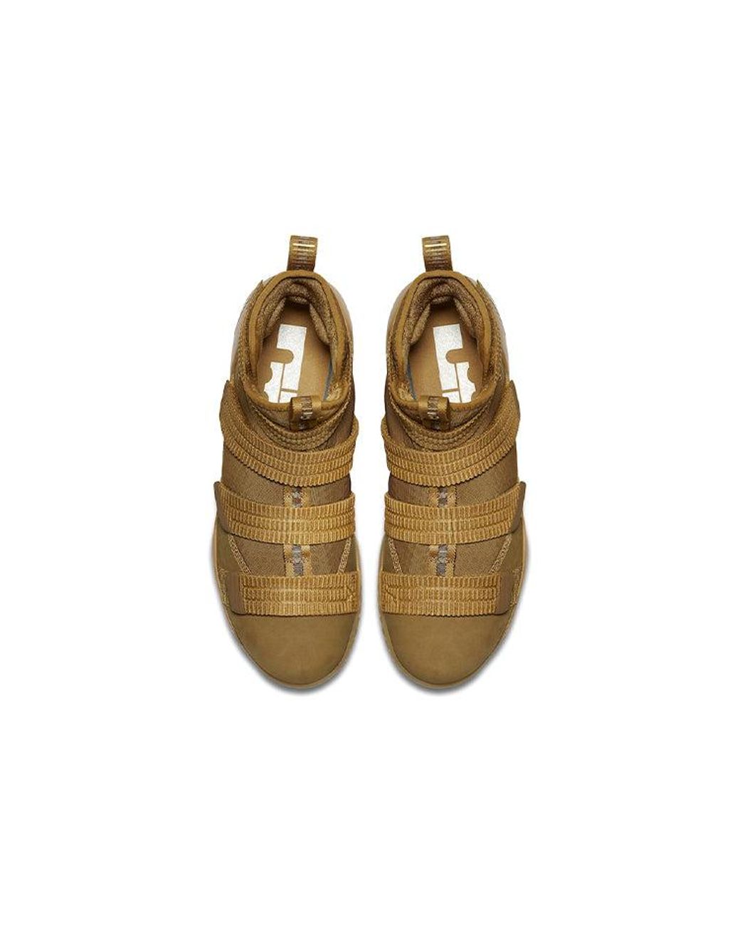 Nike Brown Lebron Soldier 11 Ep 'Wheat Metallic' for men