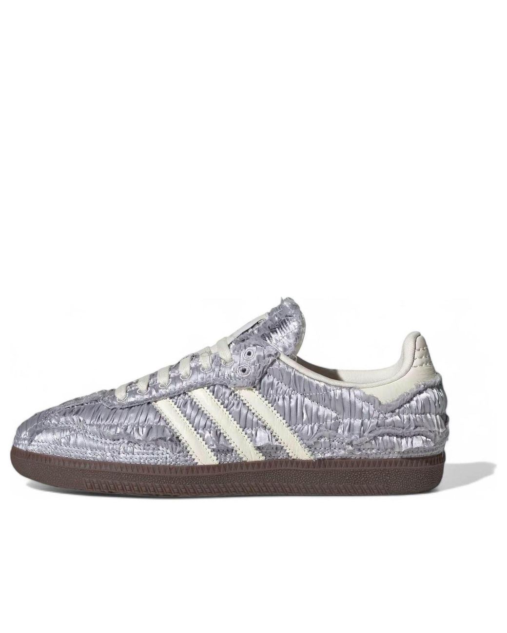●ADIDAS X CAROLINE HU ● SAMBA OG SATIN (W) Silver adidas-silver-Wmns-X-Caroline-