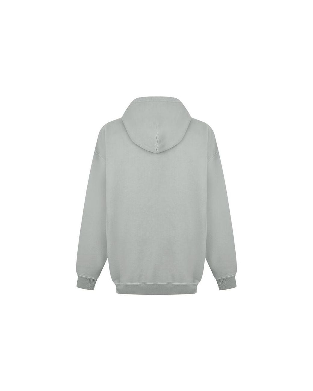 Balenciaga Gray Bb Medium Fit Hoodie
