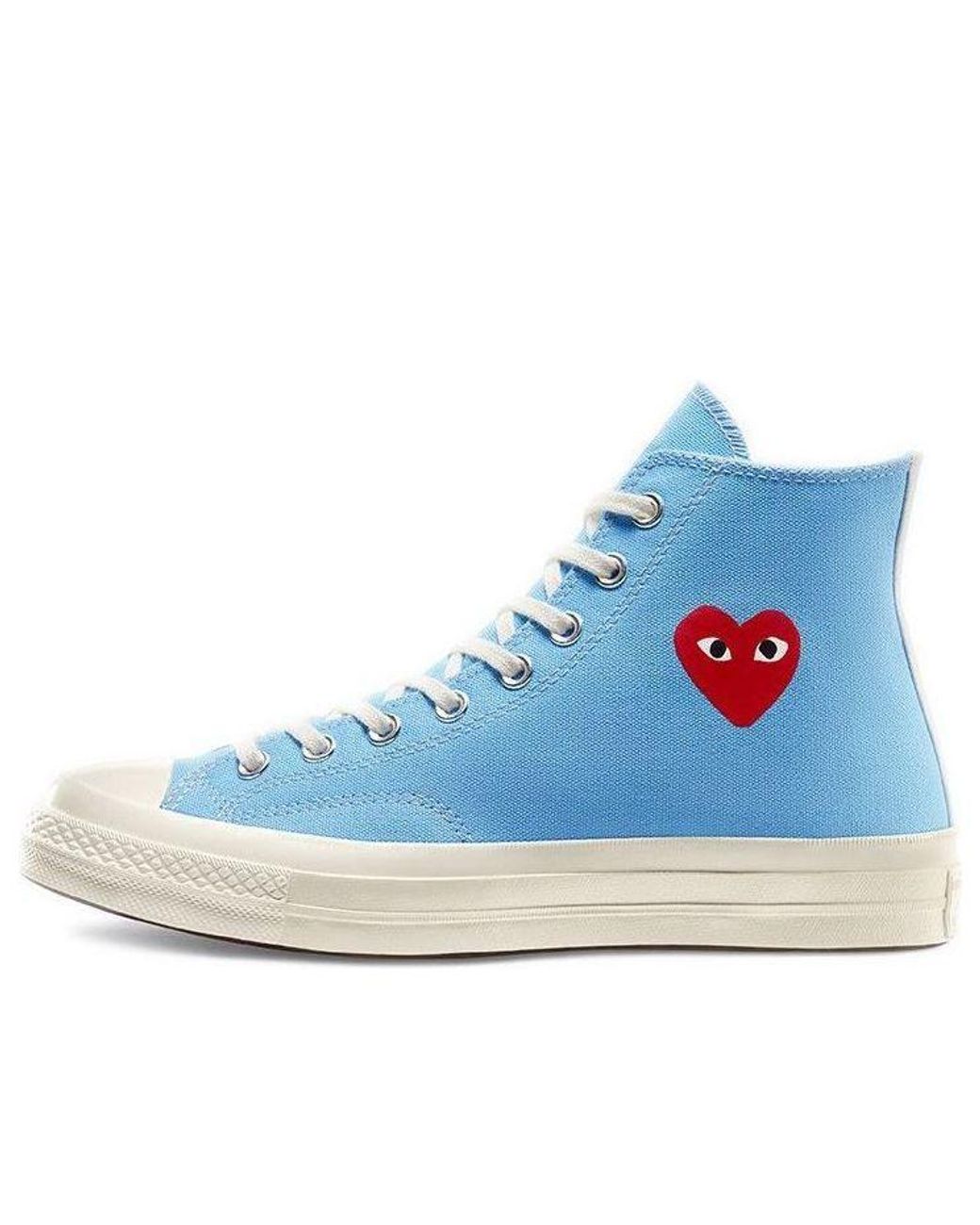 Converse Blue X Comme Des Garcons Play Chuck 70 High 'Bright' for men