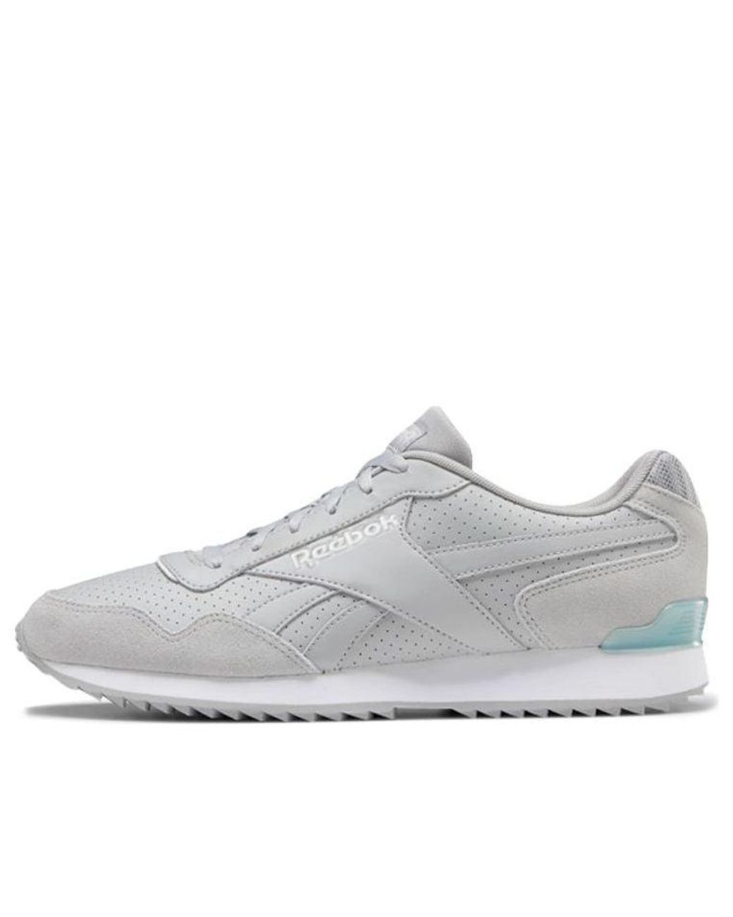 Reebok Royal Glide Ripple Clip Running Shoes Grey in White for Men | Lyst
