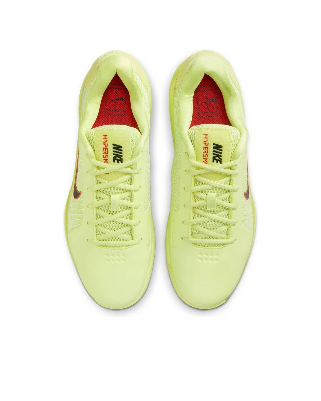 Nike Yellow Court Air Zoom Vapor 12 Hypersmash Hc 'Light Lemon Twist Light Crimson' for men