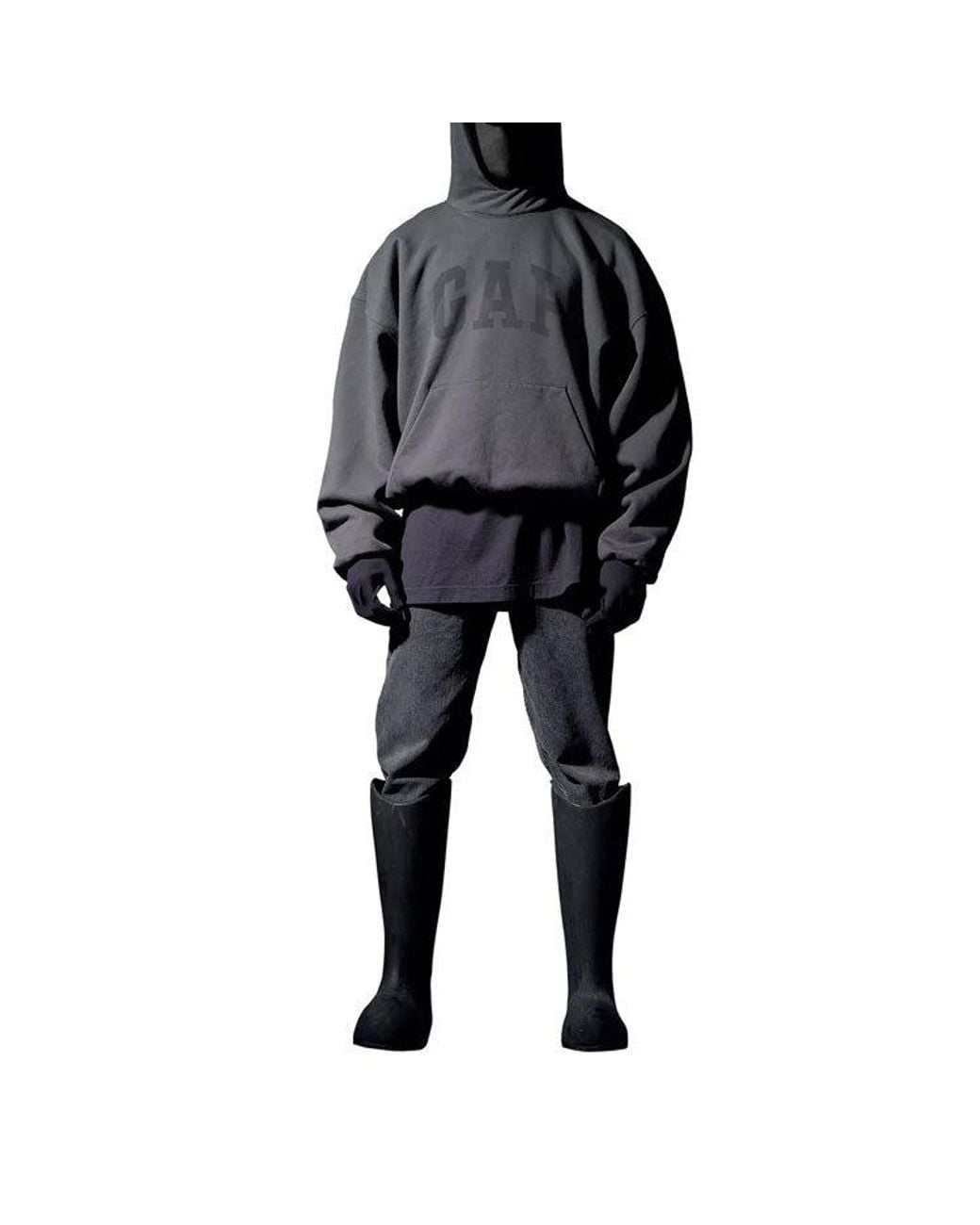 Yeezy Gap Blue Engineered By Balenciaga Ss22 Dove Hoodie 'Dark' for men