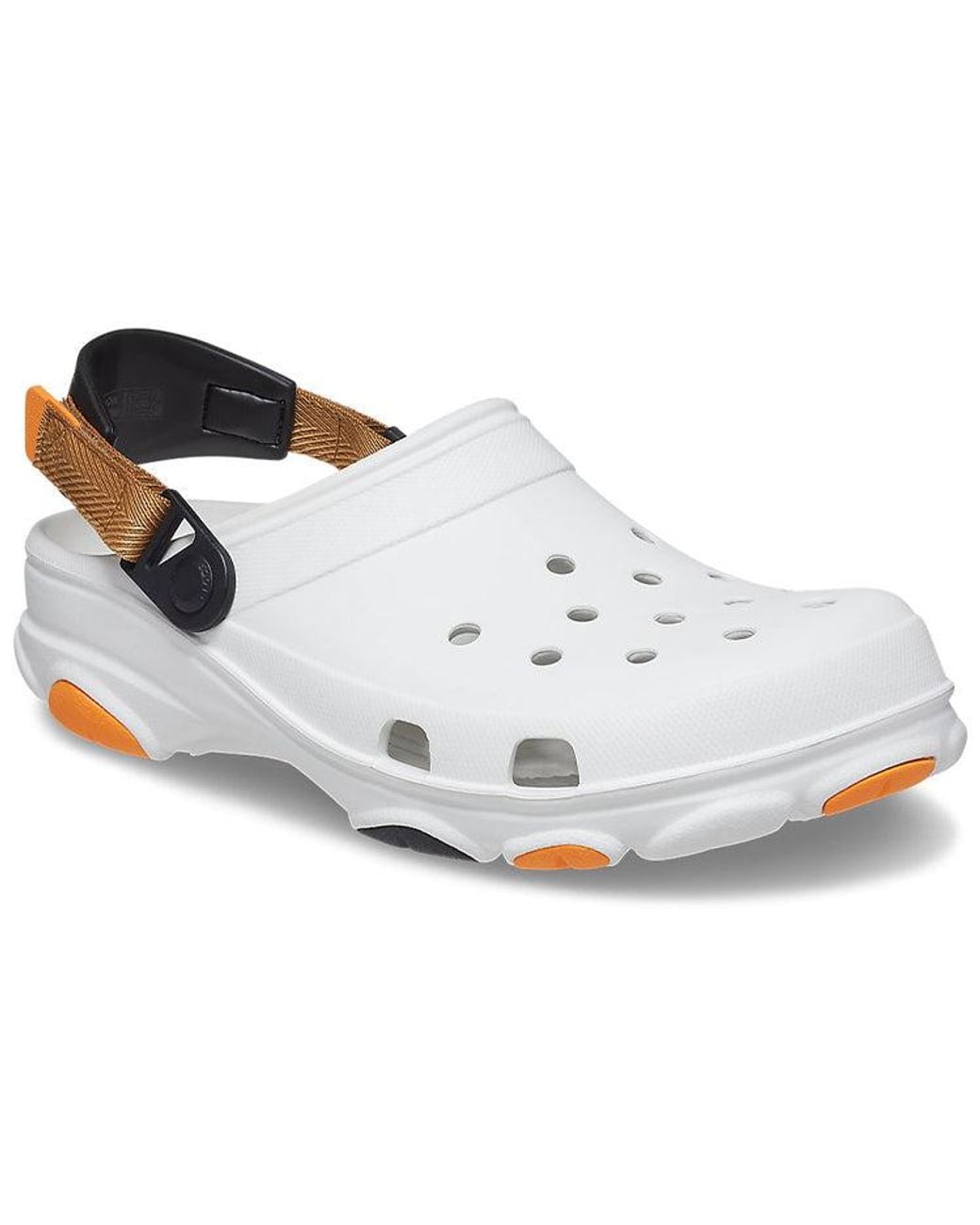 CROCSTM White Classic Clog Beach Sandals for men