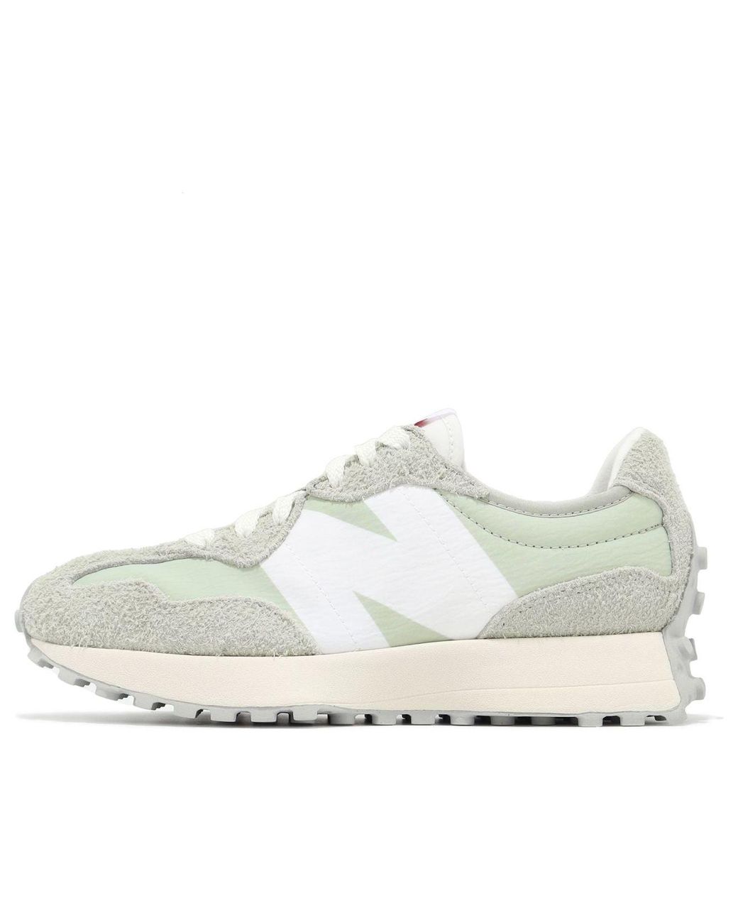 New Balance White 327 'Olivine' for men