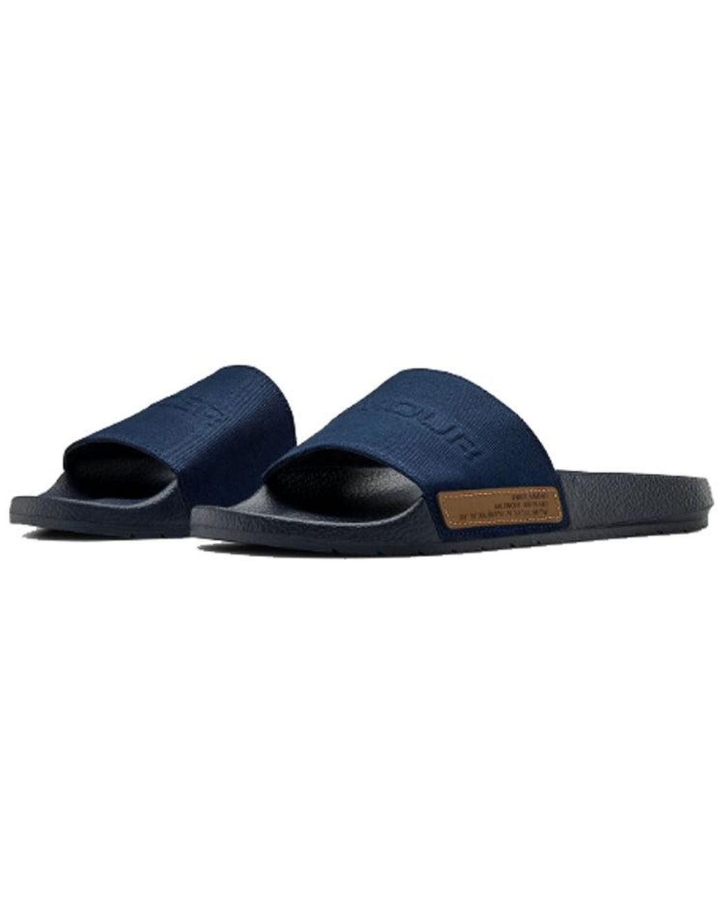 Under Armour Blue Core Remix Canvas Slippers for men