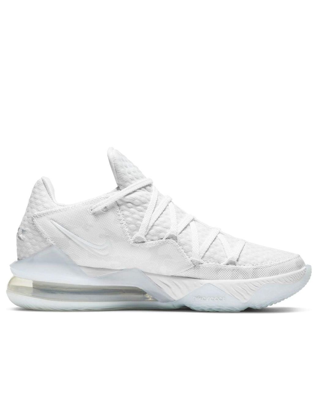 Nike White Lebron 17 Low Camo' for men