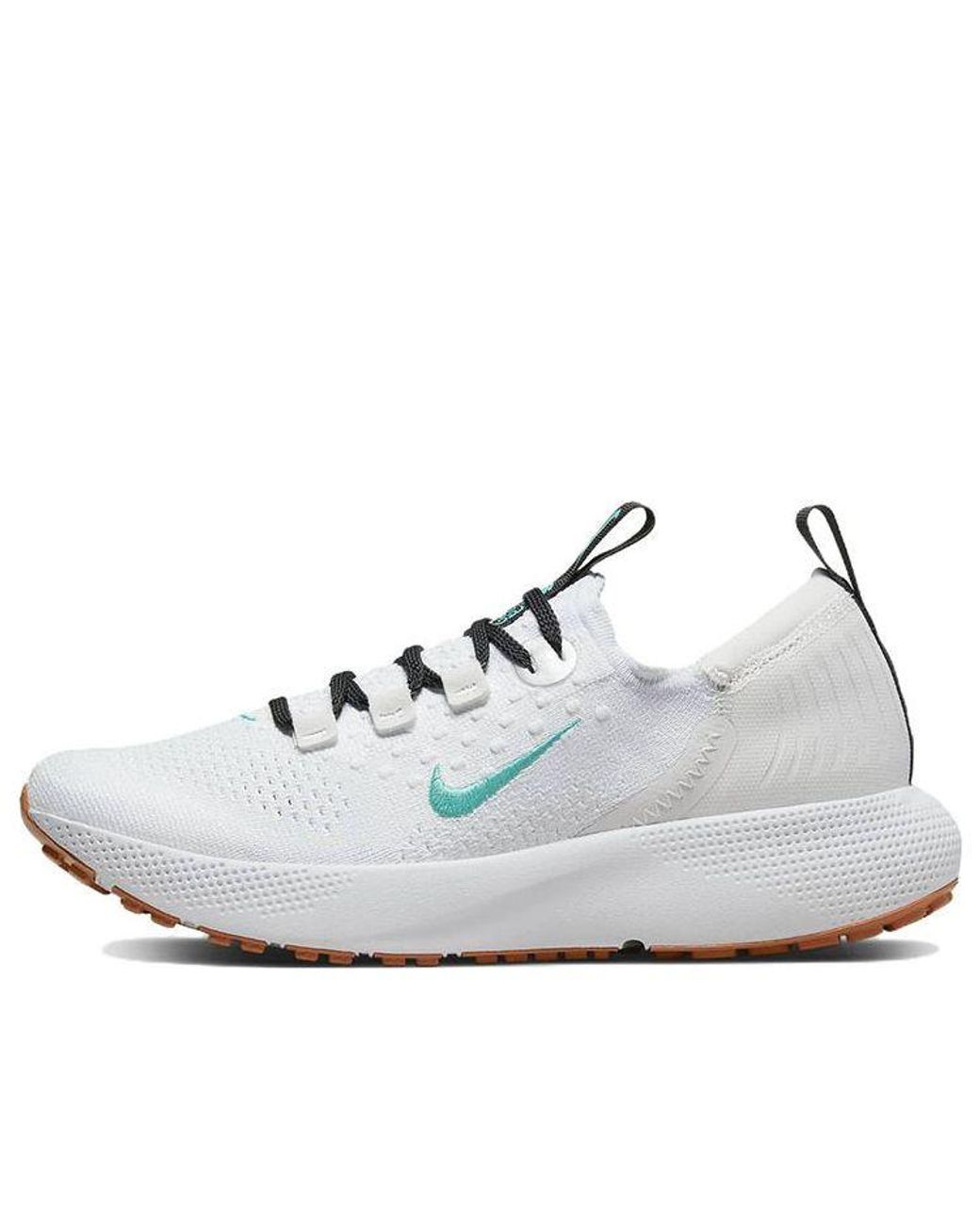 Nike React Escape Run Flyknit 'platinum Tint Washed Teal' in White | Lyst