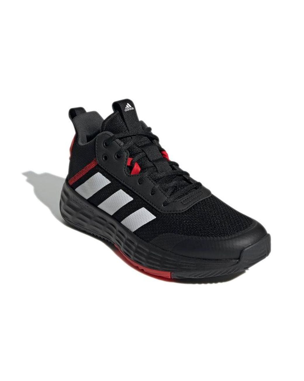 Adidas Black Sneakers Textile Fibers, Synthetic Material for men