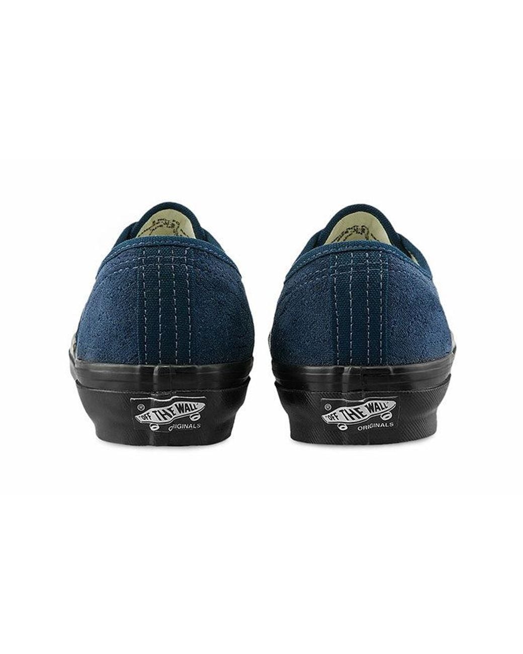 Vans Blue Og Authentic Lx 'Velvet Emboidery for men