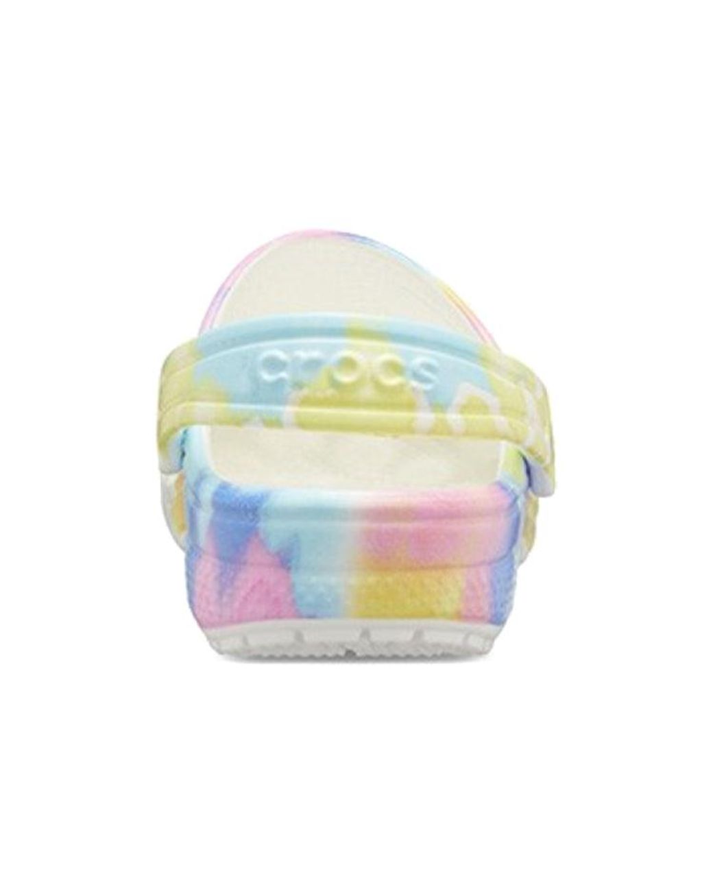 CROCSTM Blue Classic Clog Tie Dye Beach Sandals