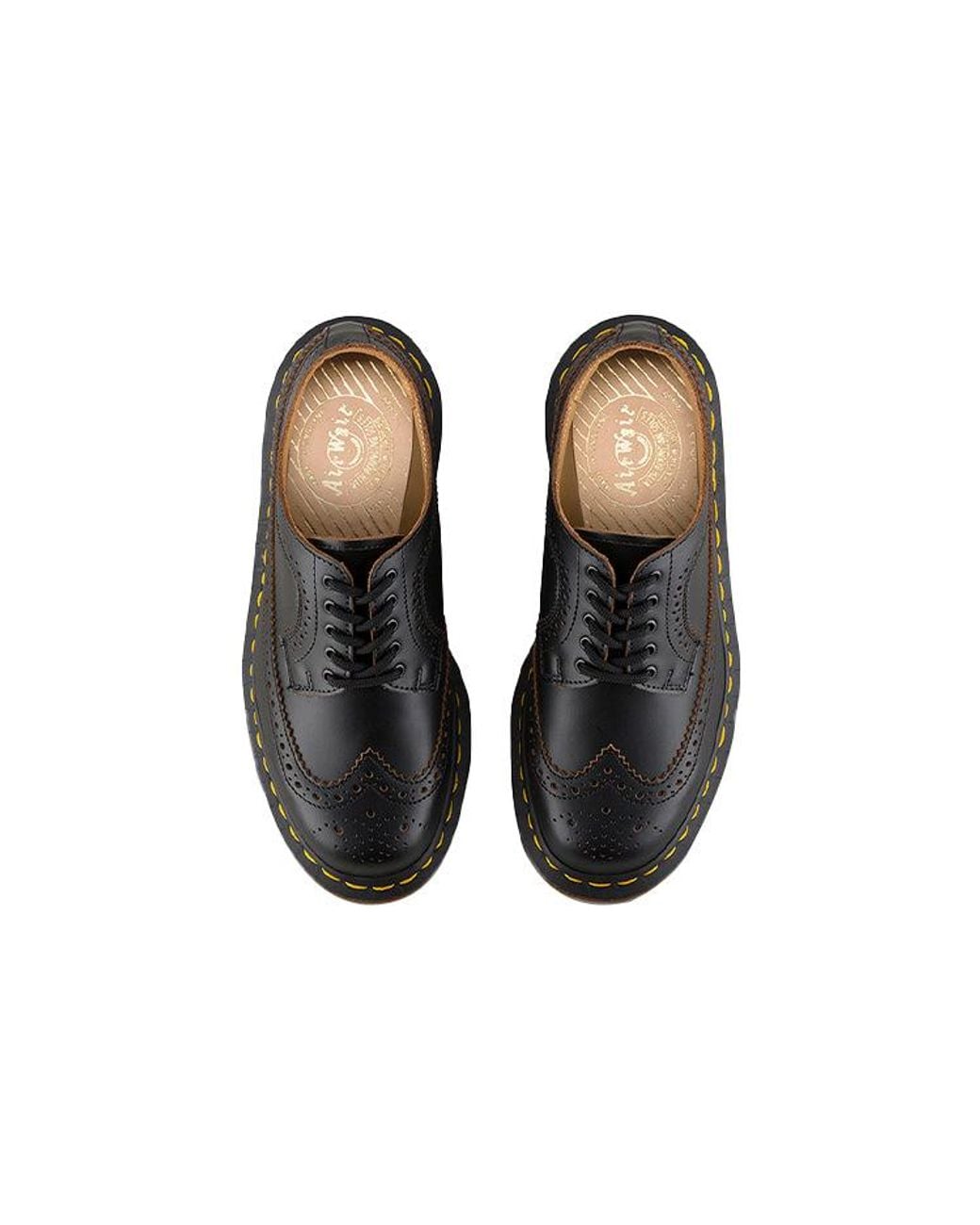 Dr. Martens Black Vintage 3989 Brogue for men
