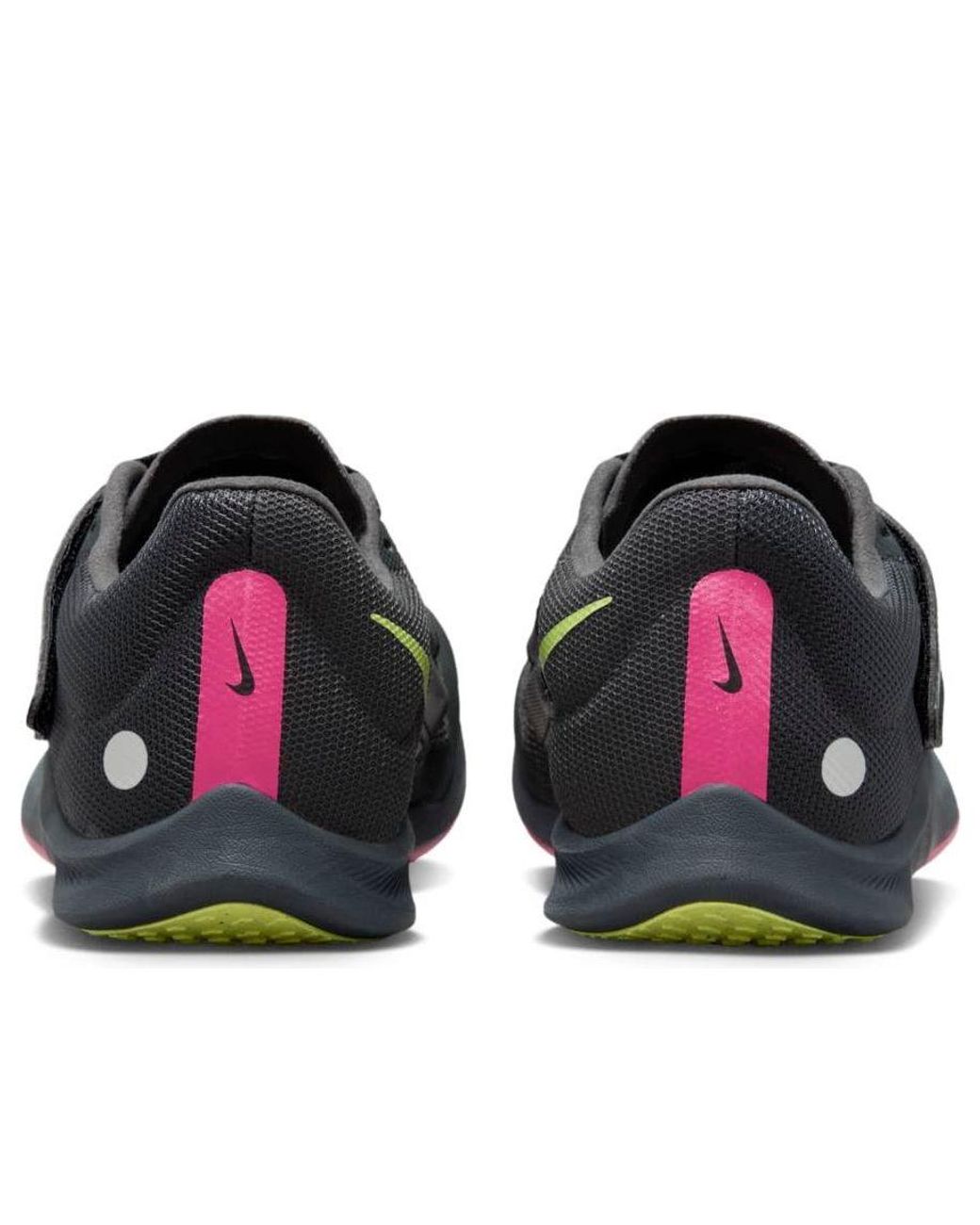 Nike Black Air Zoom Rival Jump Spikes 'Anthracite Light Lemon Twist' for men
