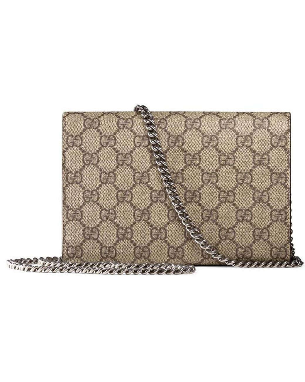 Gucci Metallic (Wmns) Dionysus Series Synthetic Canvaschain Bag Dionysus