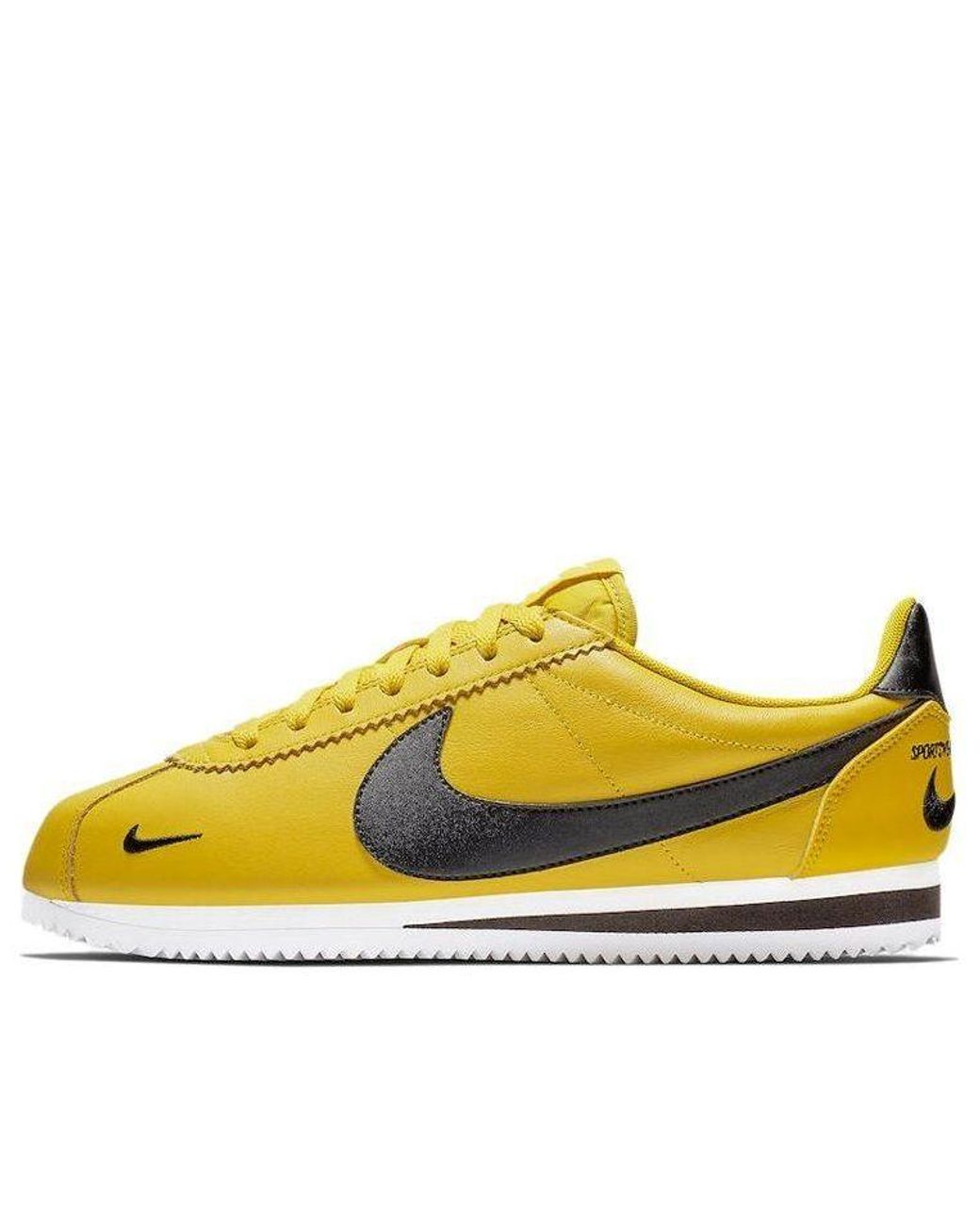 Nike Classic Cortez Premium in Yellow for Men | Lyst