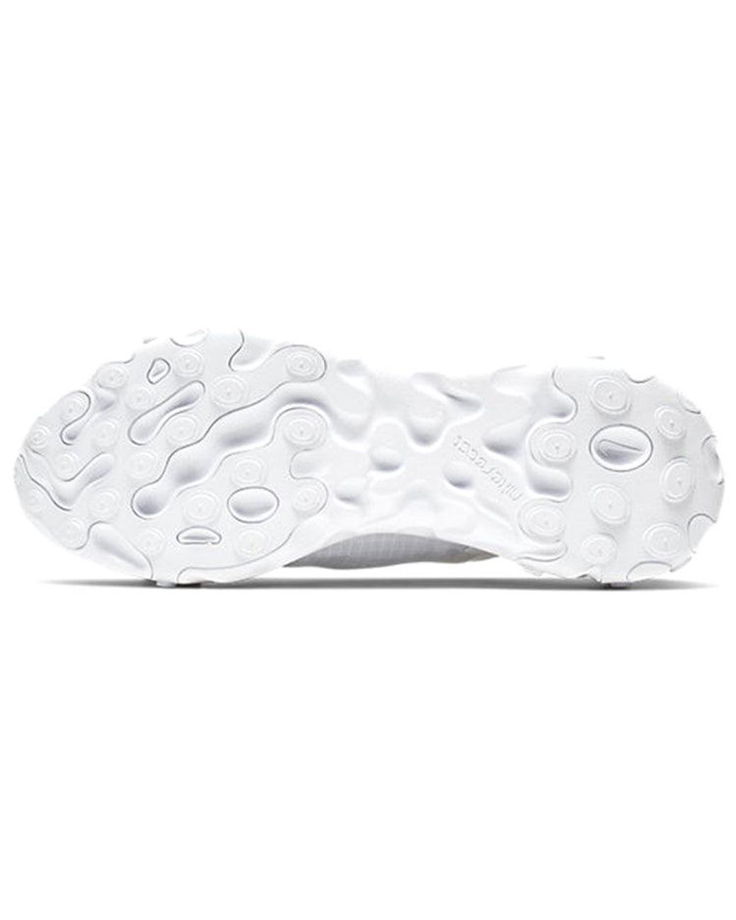 Nike White React Element 55 'Pure Platinum' for men