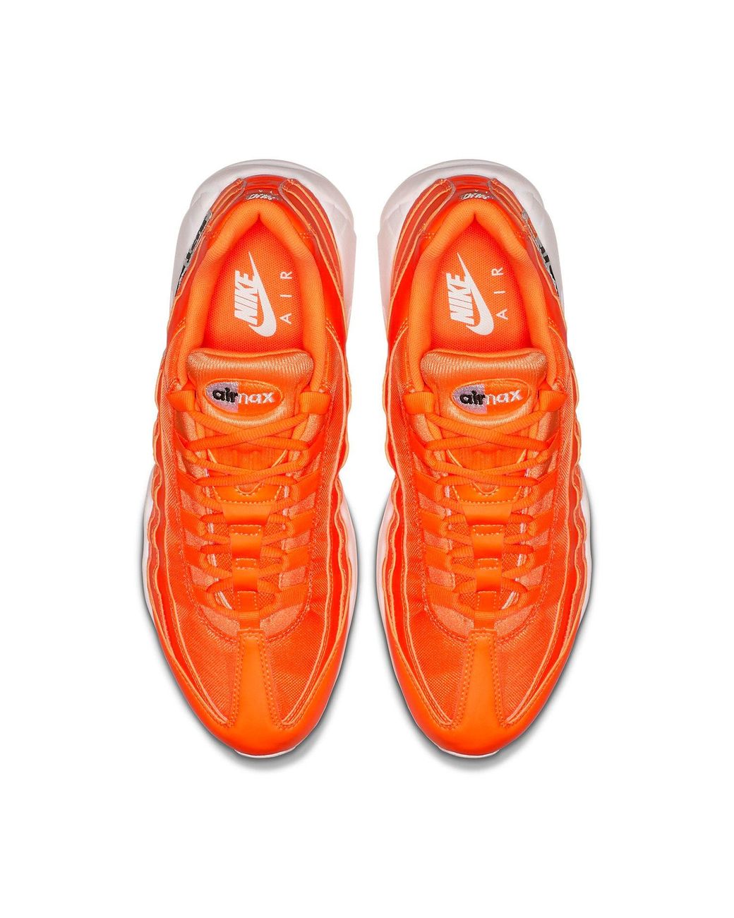 Nike womens air max 95 se 'jdi' trainer black / orange online