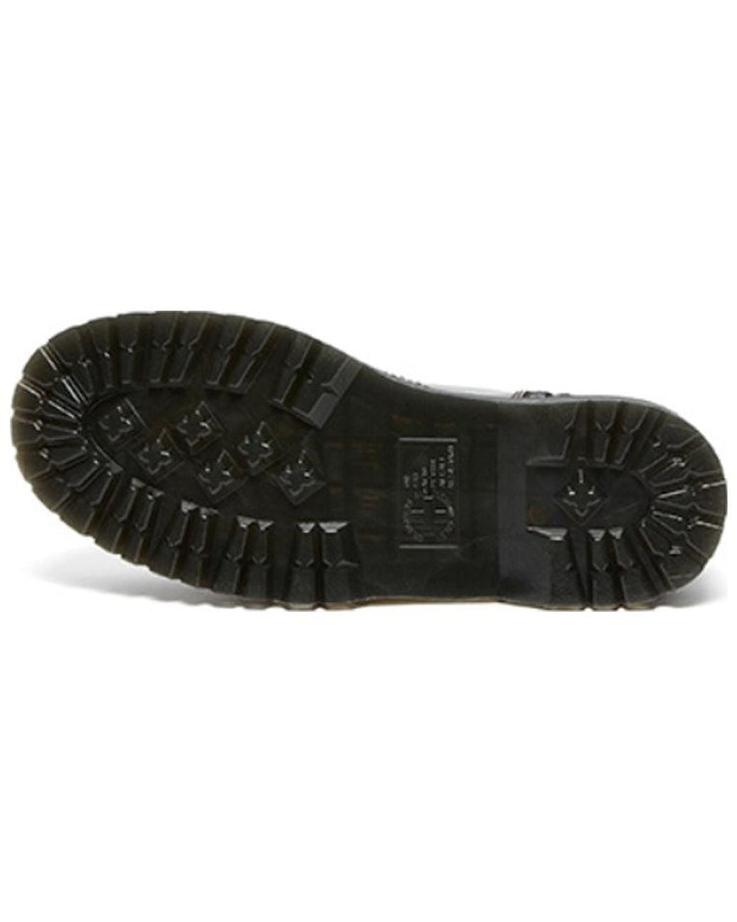 Dr. Martens Black Jadon Boot Smooth Leather Platforms
