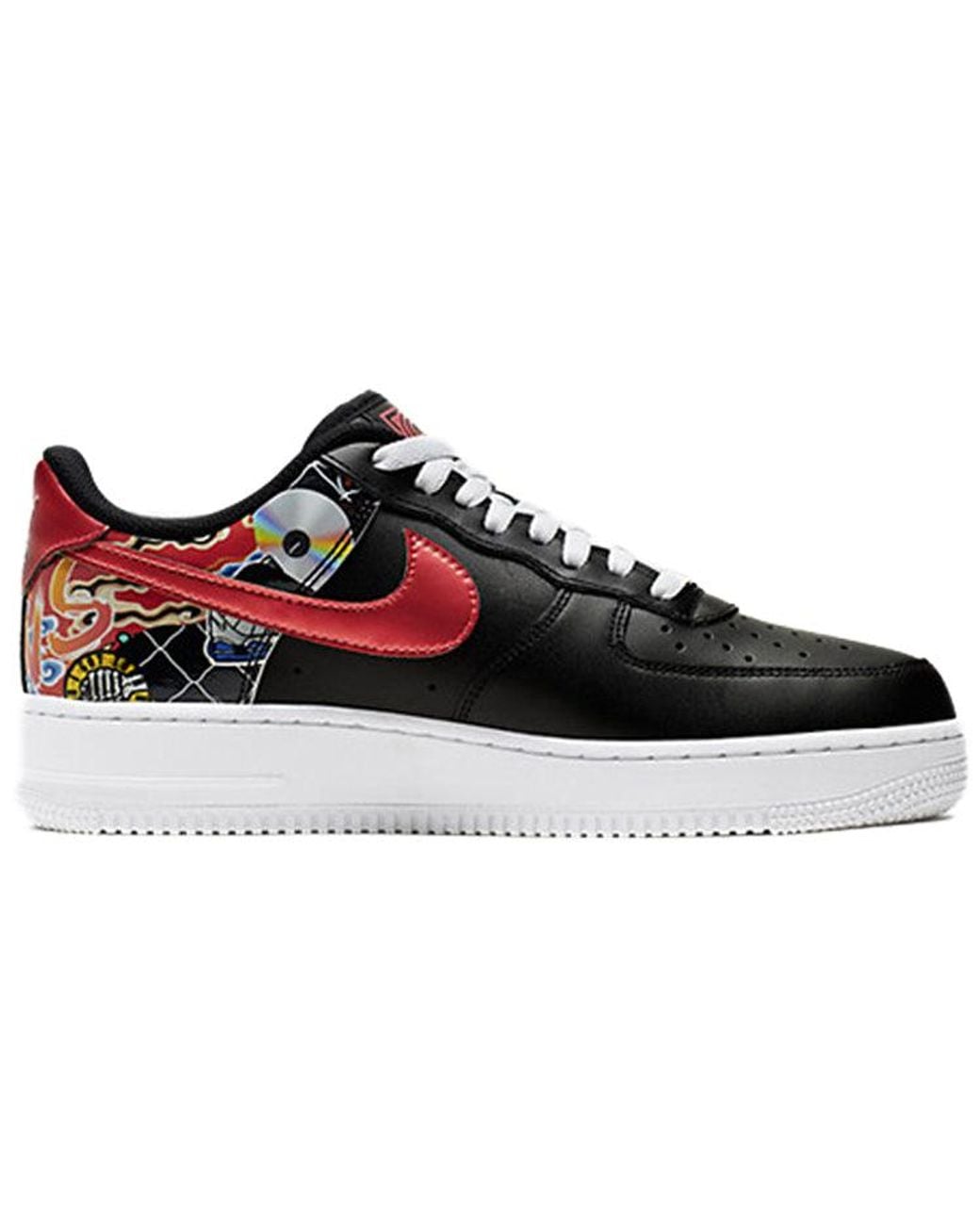 Nike Red Air Force 1 Low '07 Lv8 Le 'China Hoop Dreams' for men