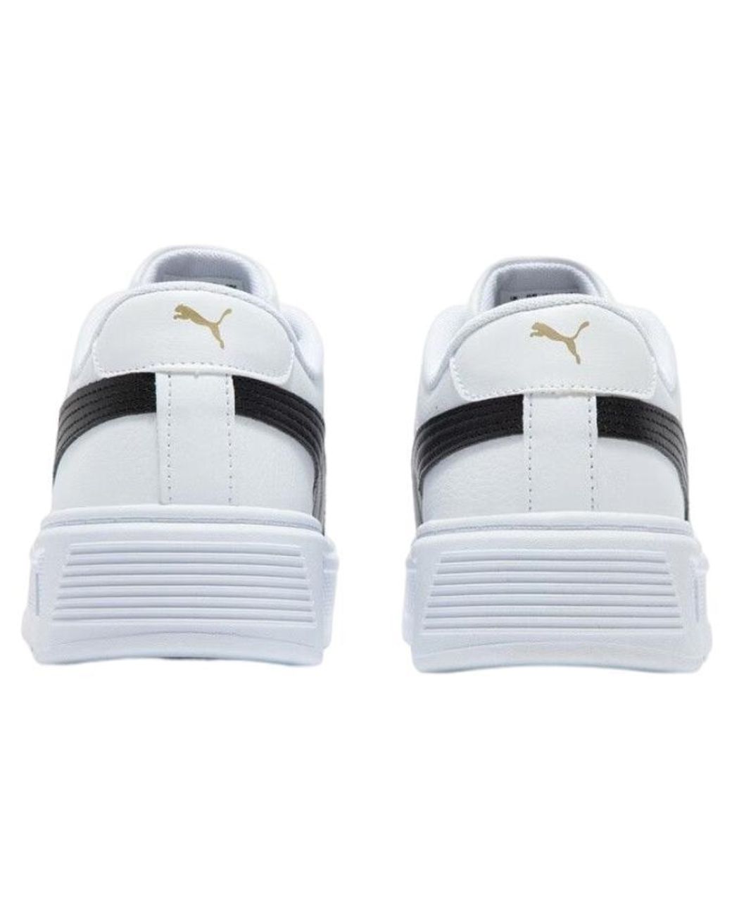 PUMA White (Wmns) Smash Platform V3