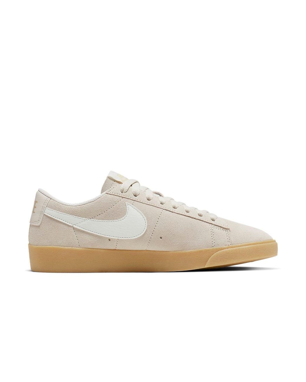 Nike White (Wmns) Blazer Low Sd Suede