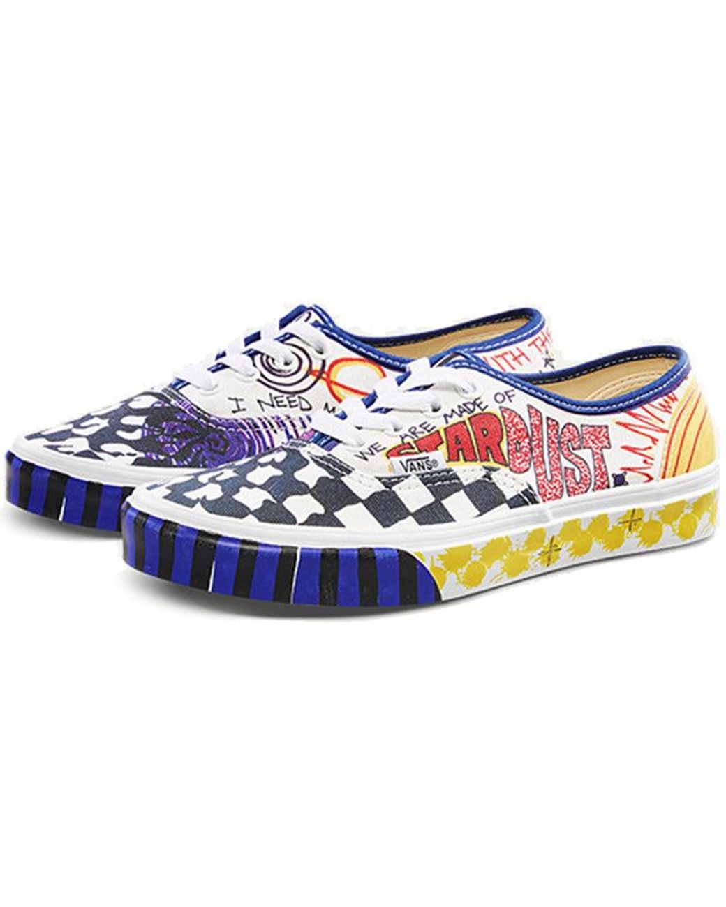 Vans Blue Authentic 'Galactic Goddess' for men