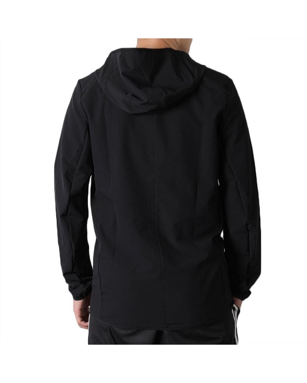 Adidas Blue Woven Hooded Sports Tops Jacket for men