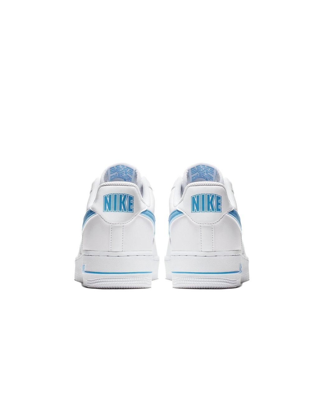 Nike Blue Air Force 1 '07 Low 'University' for men