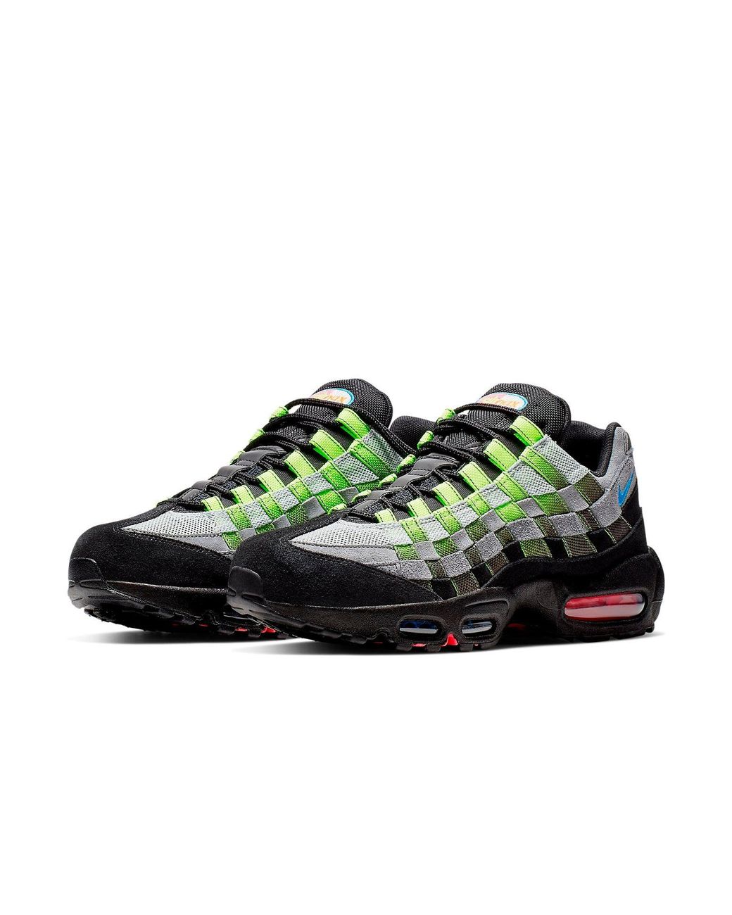 Nike Green Air Max 95 Woven for men