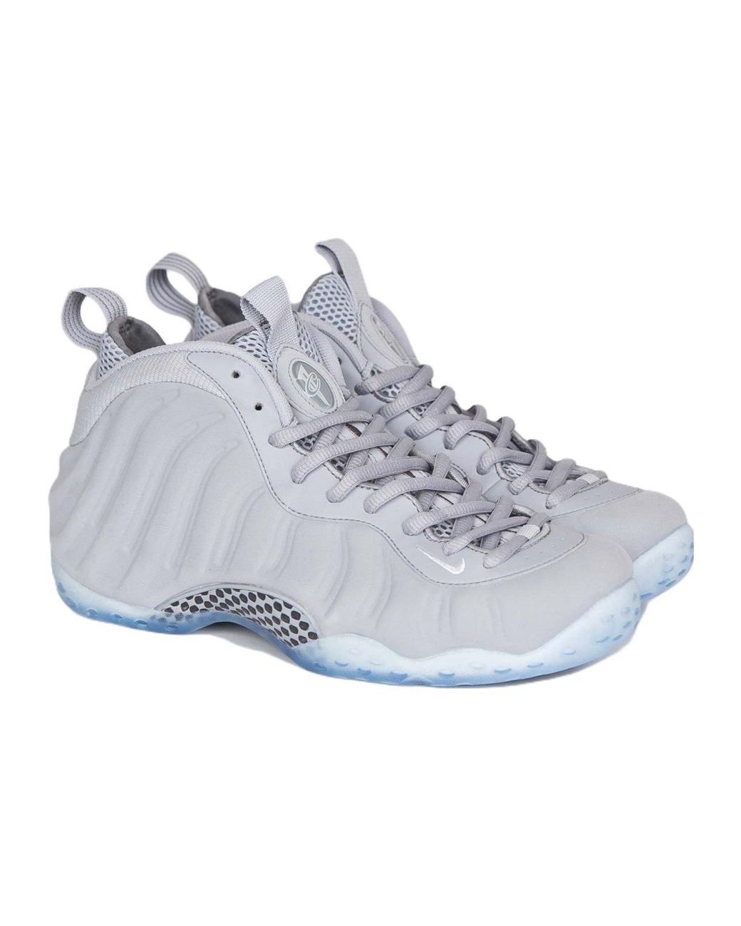 Nike Blue Air Foamposite One Prm 'Wolf' for men