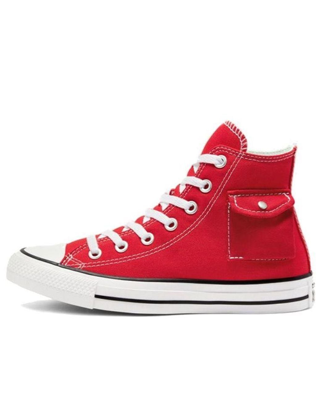 Converse Red New Chuck Taylor All Star Side Pocket for men