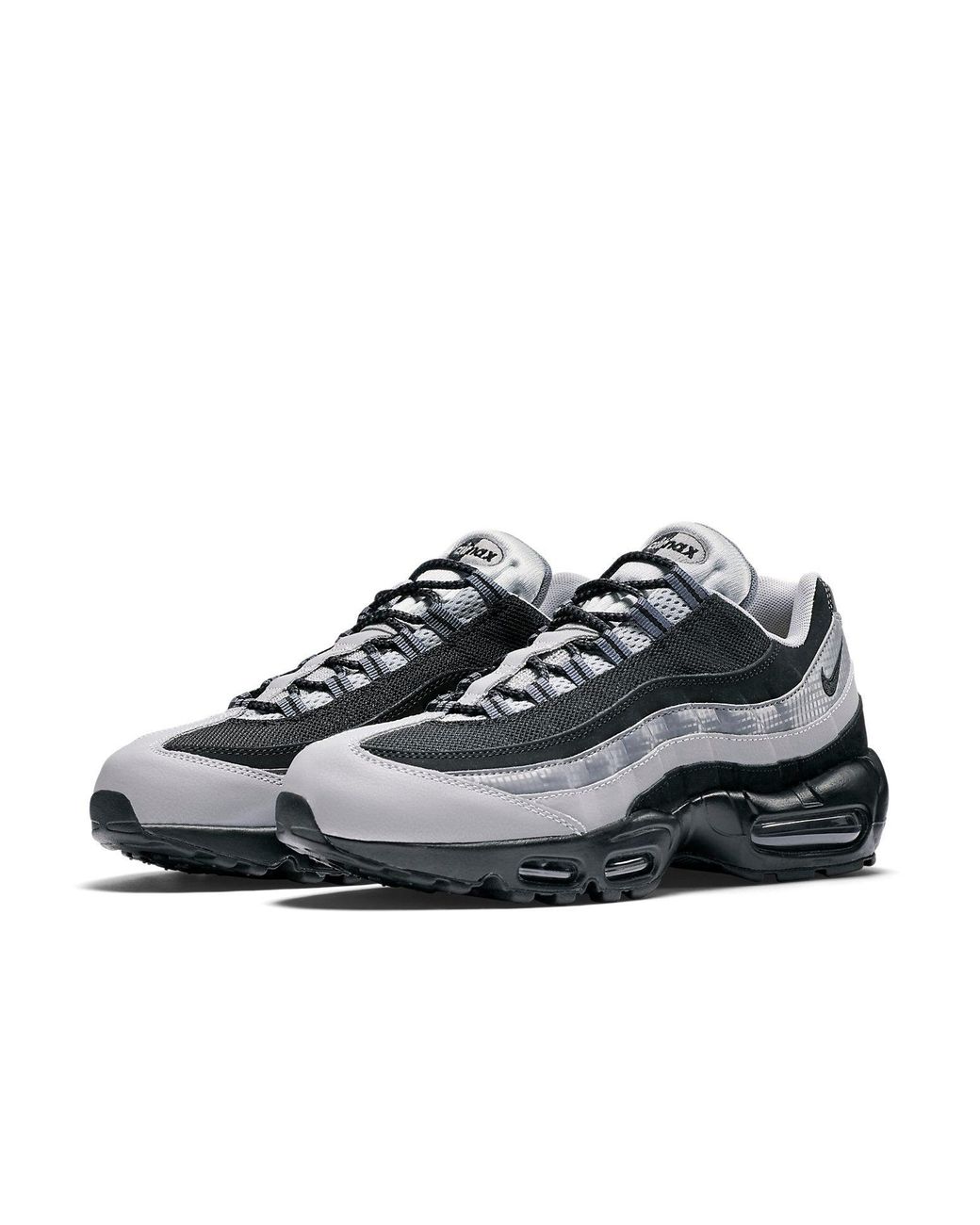Nike Black Air Max 95 Essential 'Wolf' for men