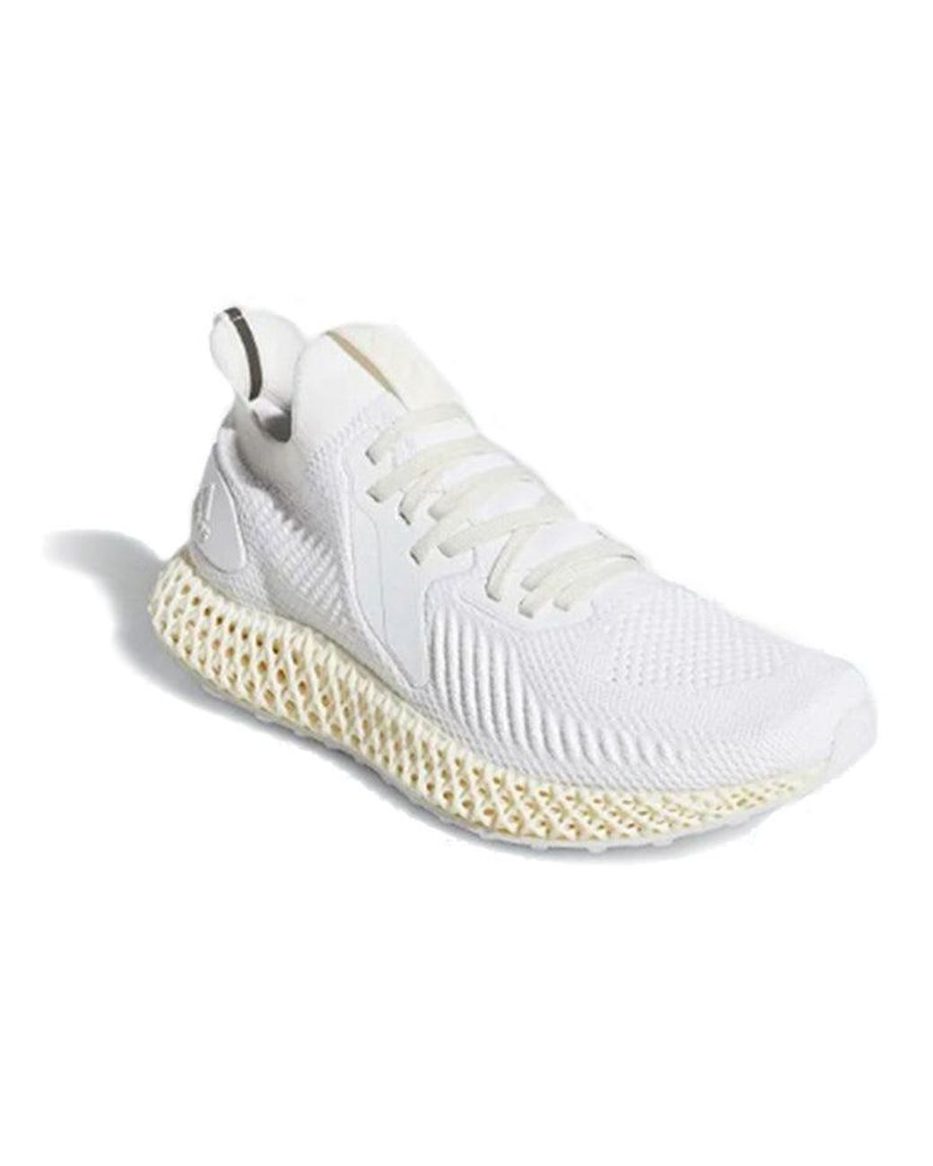 Adidas White Alphaedge 4D 'Off' for men