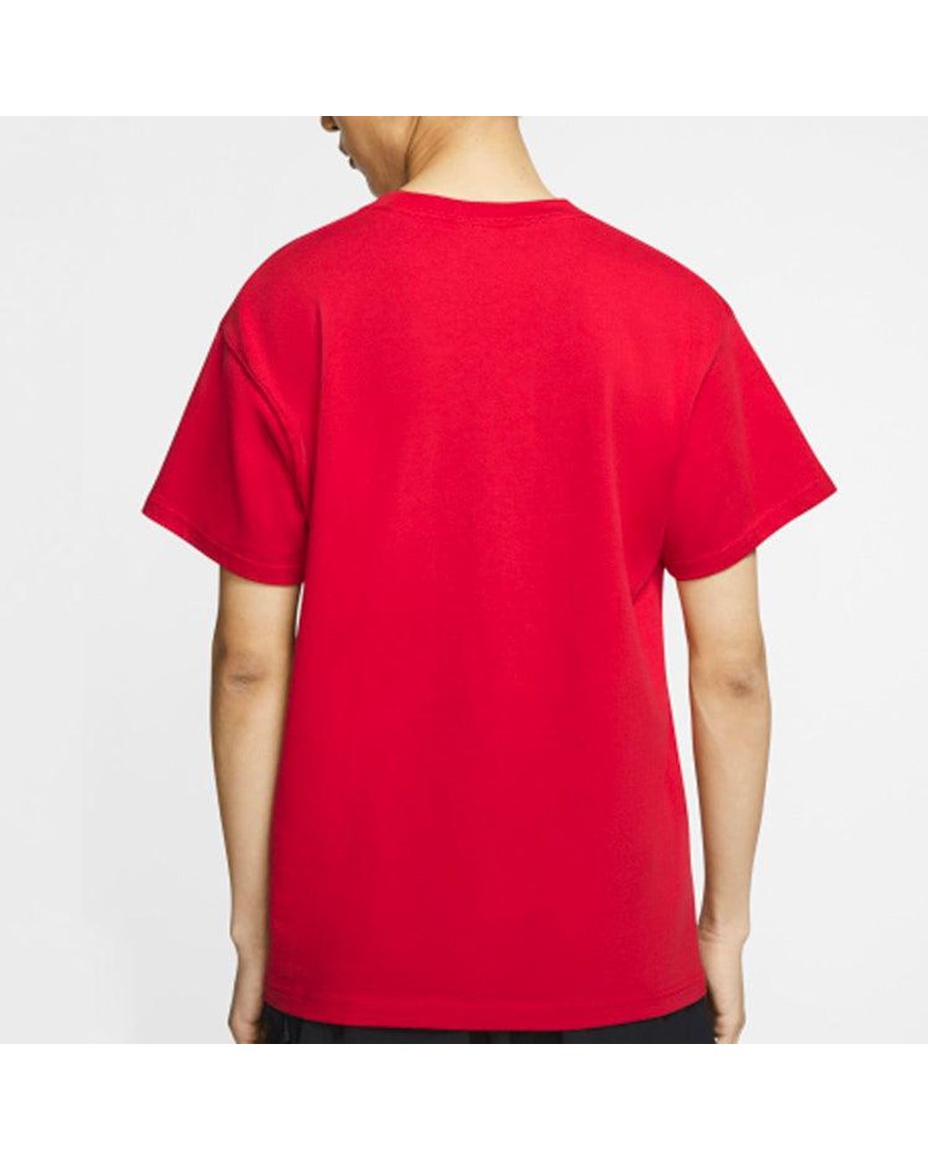 Nike Red Acg Small Logo Casual Short Sleeve Large for men