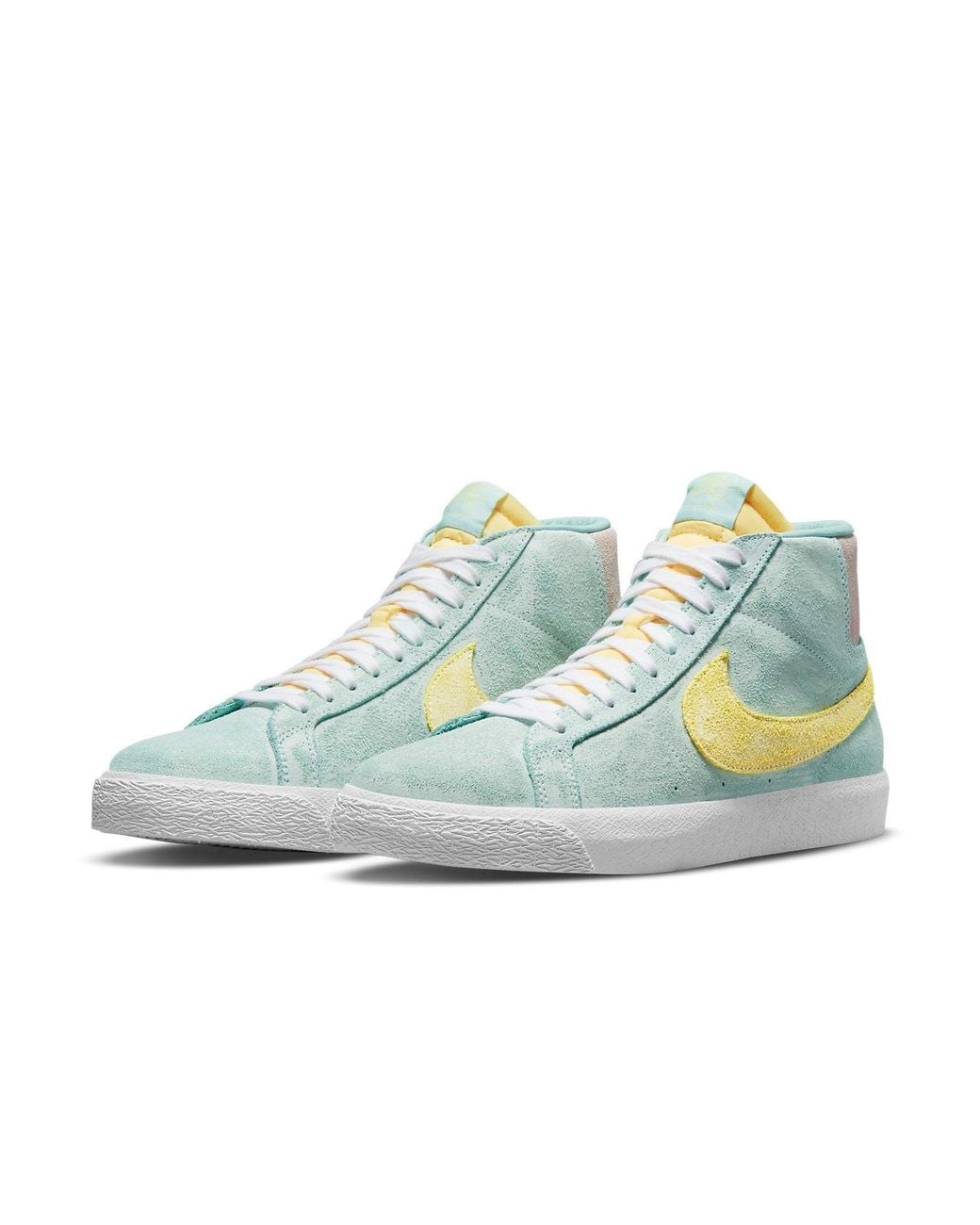 Nike Blue Zoom Blazer Mid Premium Sb 'Light Dew Zitron' for men