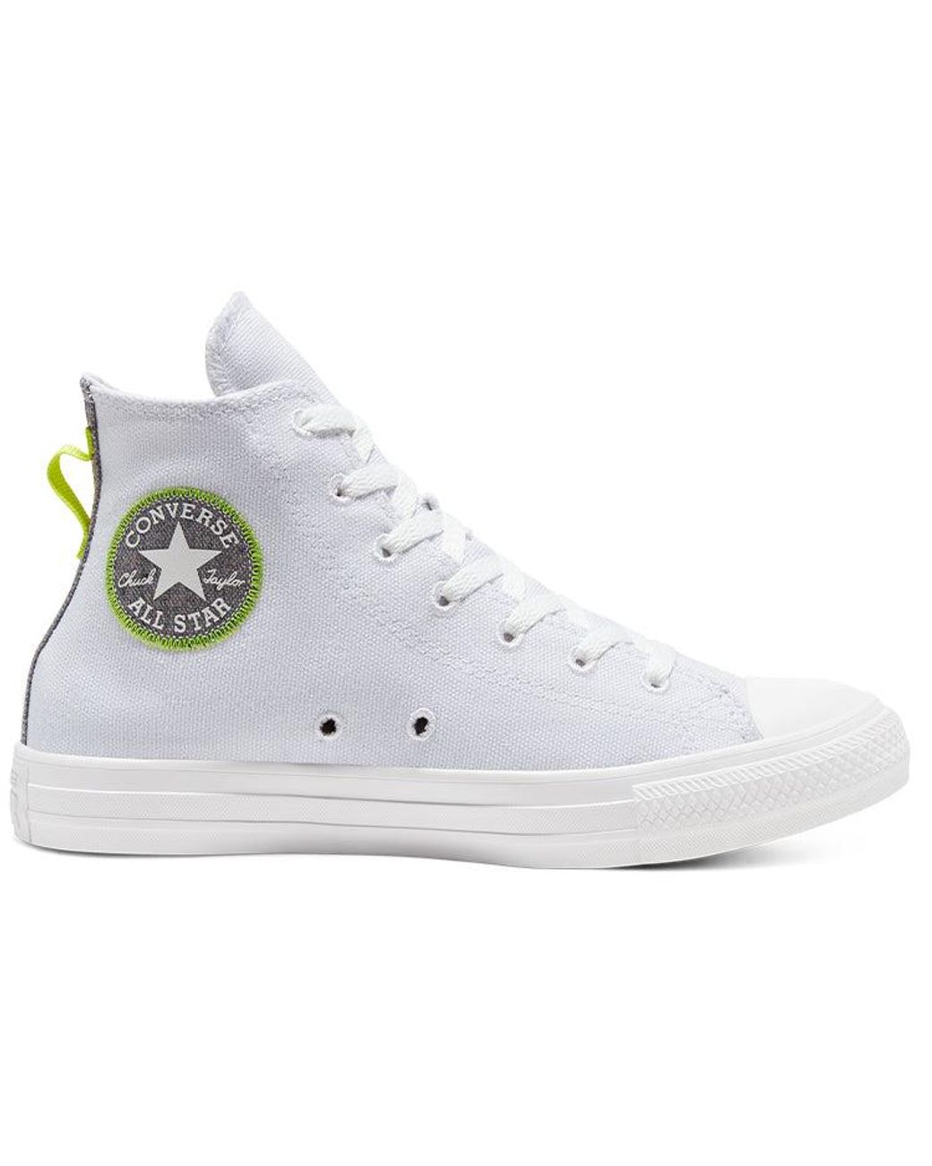Converse White Chuck Taylor All Star Renew High Lemon Venom' for men