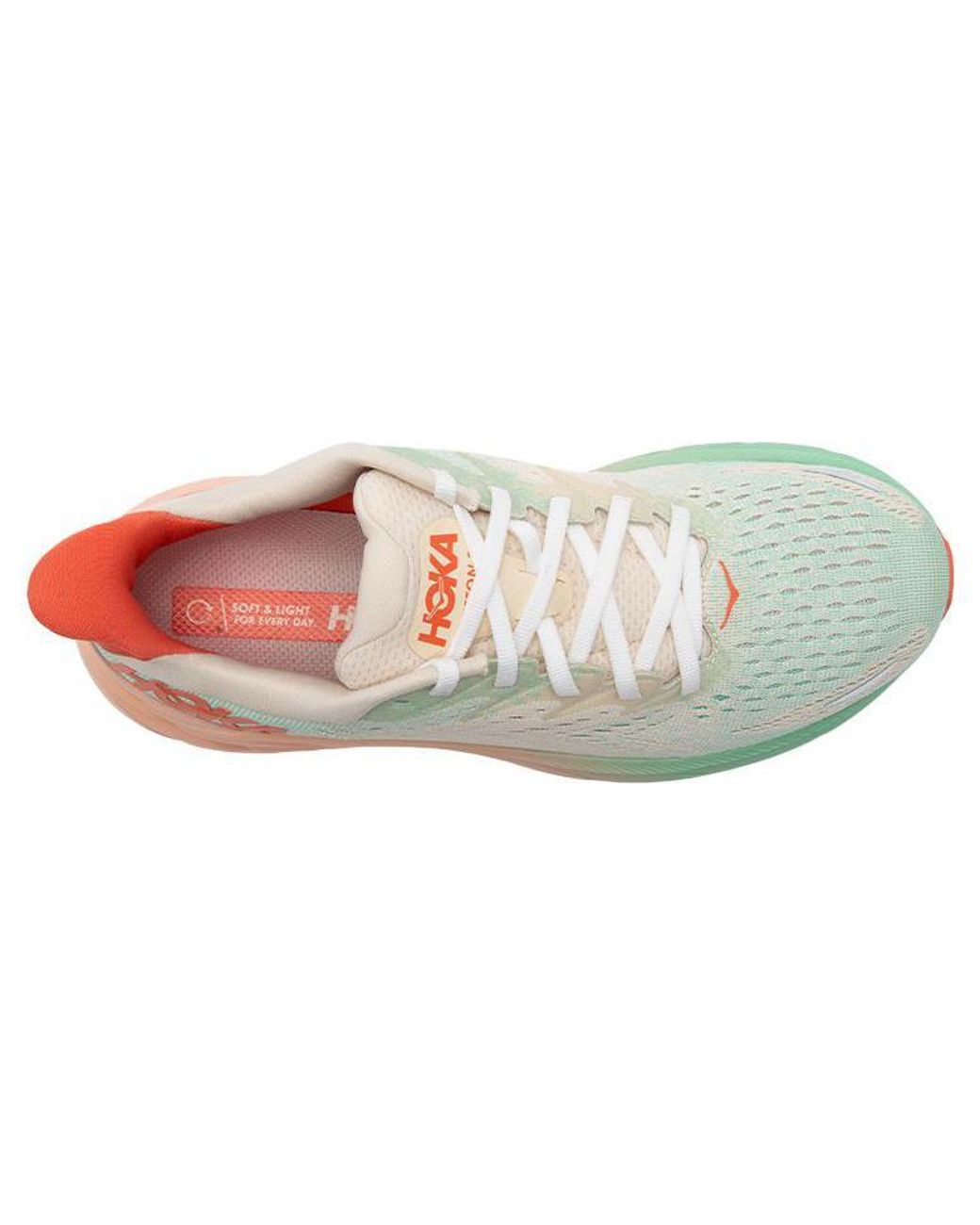 Hoka One One White (Wmns) Clifton 8 Mint'