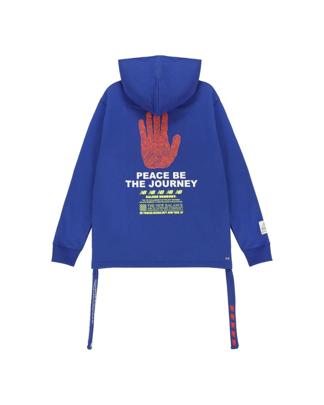 New Balance Blue X Salehe Bembury Logo Printing