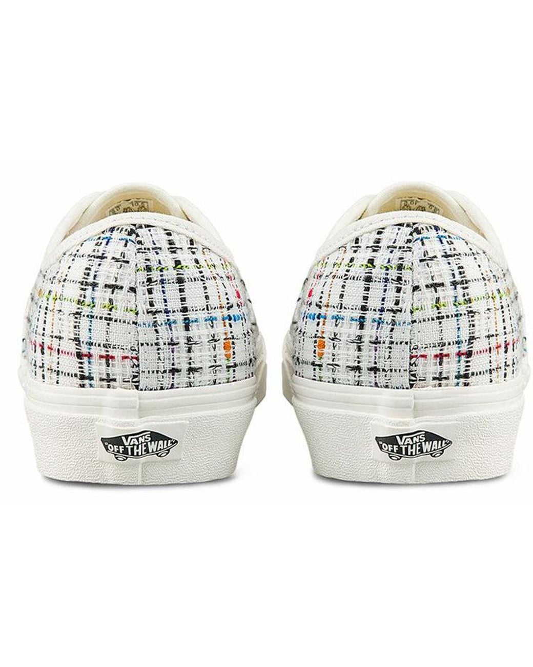 Vans White Authentic Sport Shoes Multi-Color for men