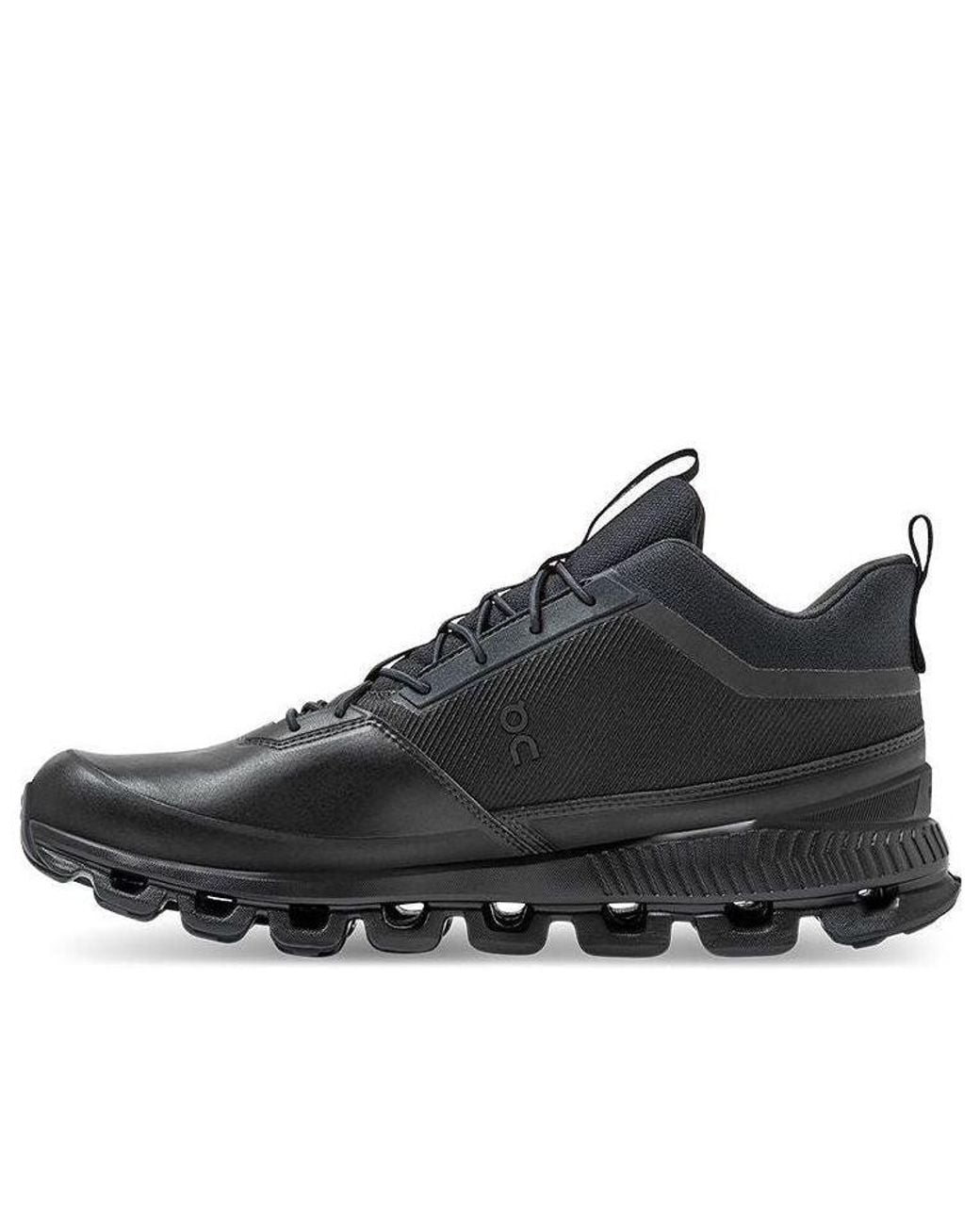 On Shoes Black Cloud Hi Waterproof for men