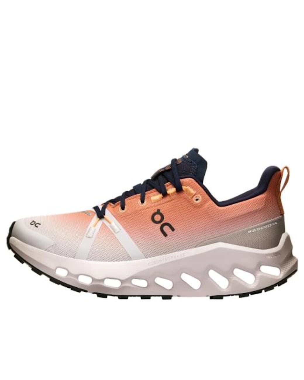On Shoes Orange (Wmns) Cloudsurfer Trail Waterproof 'Sandstone'