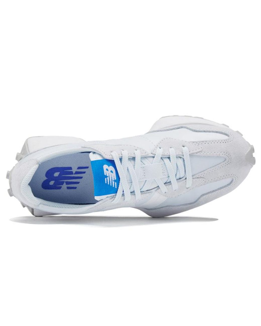 New Balance White (Wmns) 327 Sea Smoke'