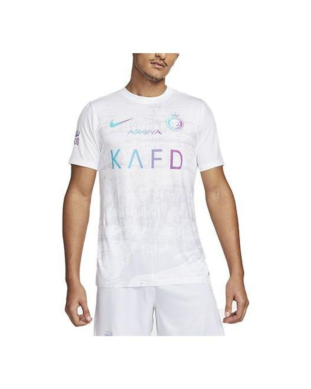 Nike White Al Nassr Fc 23/24 Stadium Third Jersey for men