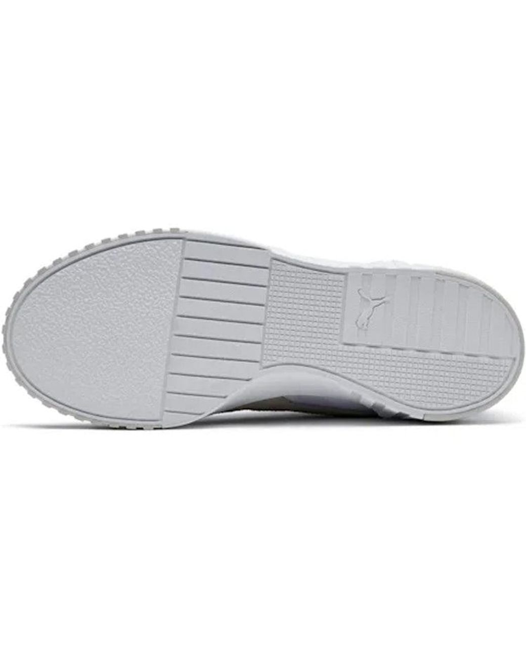 PUMA White (Wmns) Cali Leather Suede X Sg