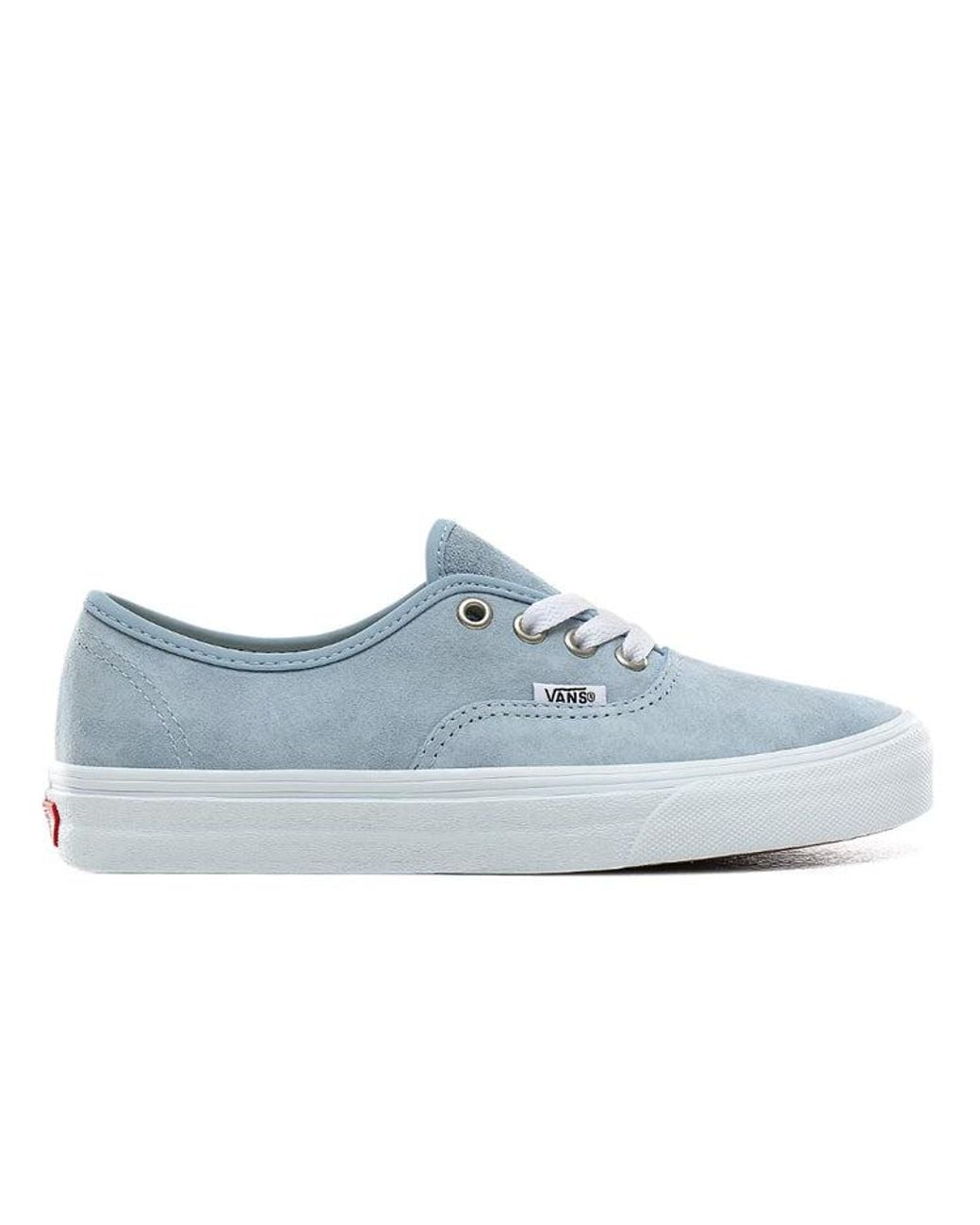 Vans Blue Authentic 'Pig Suede for men