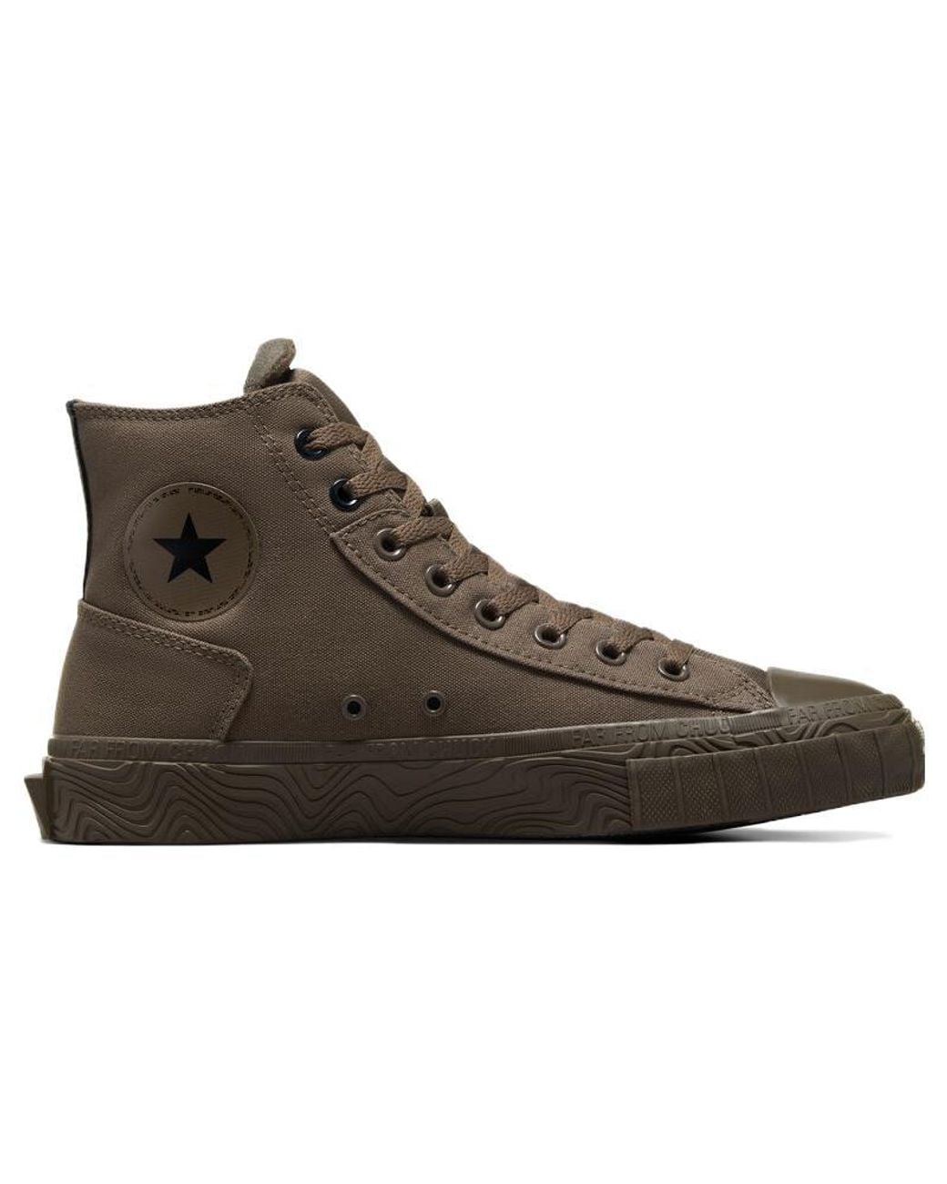 Converse Brown Chuck Taylor All Star Classic High Top 'Engine Smoke' for men