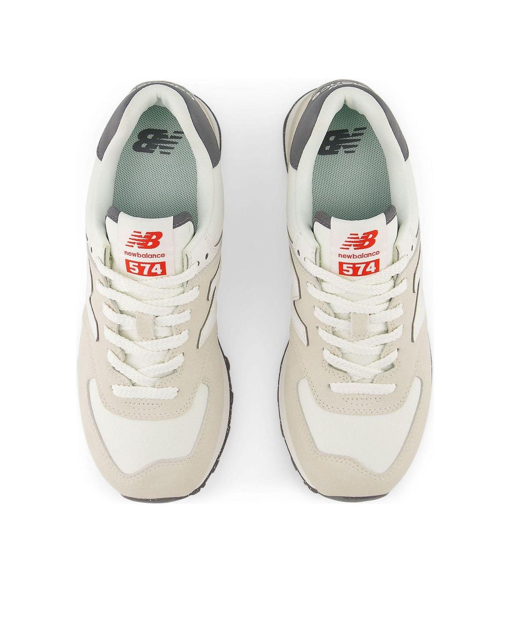 New Balance White (Wmns) 574 'Timberwolf'