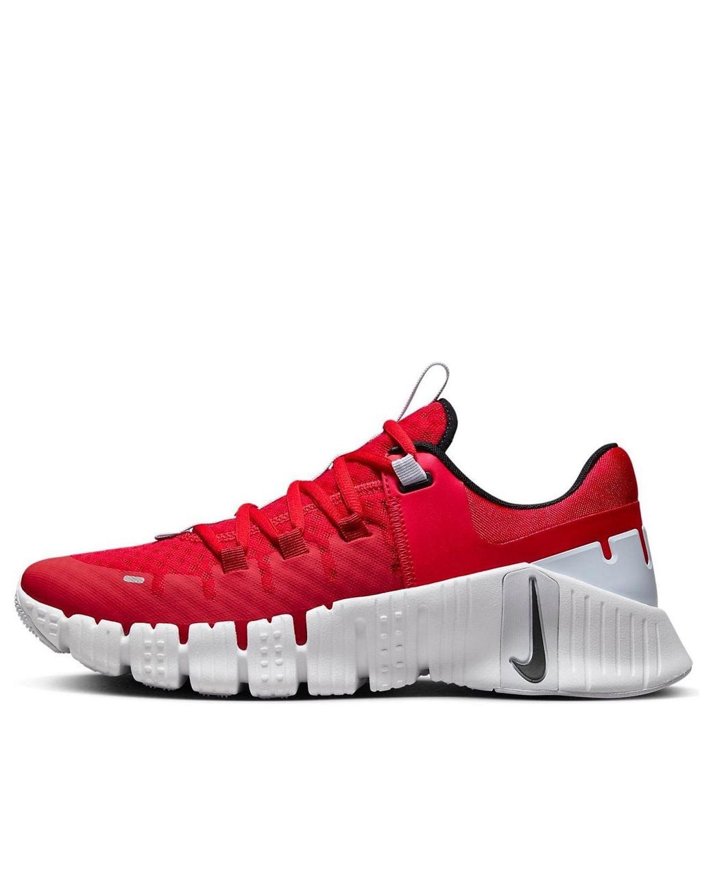 Nike Red Free Metcon 5 Workout Shoes for men