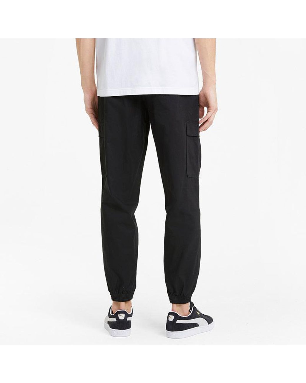 PUMA Black Casual Sweatpants for men
