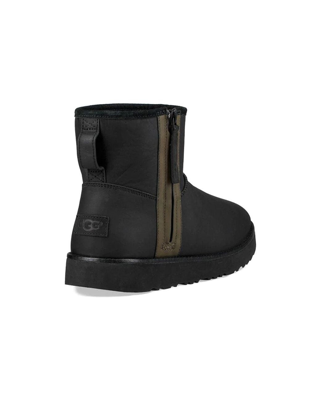 Ugg Black Classic Mini Zip Waterproof for men